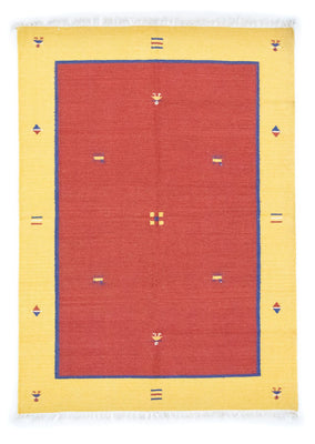 Alfombra Kelim - Tendencia - 200 x 140 cm - naranja
