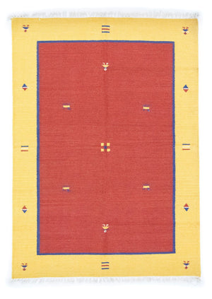 Alfombra Kelim - Tendencia - 200 x 140 cm - naranja