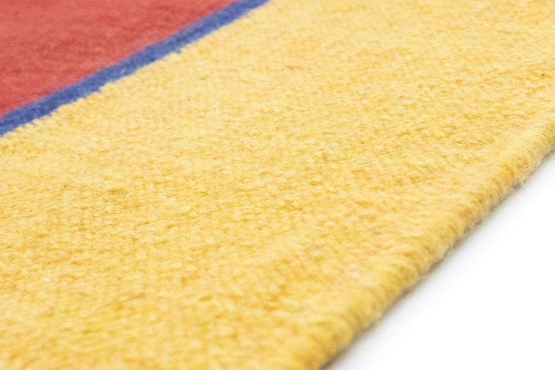 Alfombra Kelim - Tendencia - 200 x 140 cm - naranja