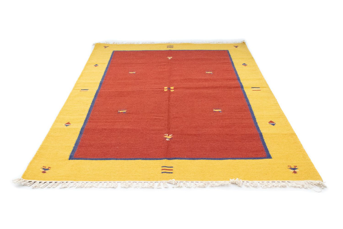 Alfombra Kelim - Tendencia - 200 x 140 cm - naranja
