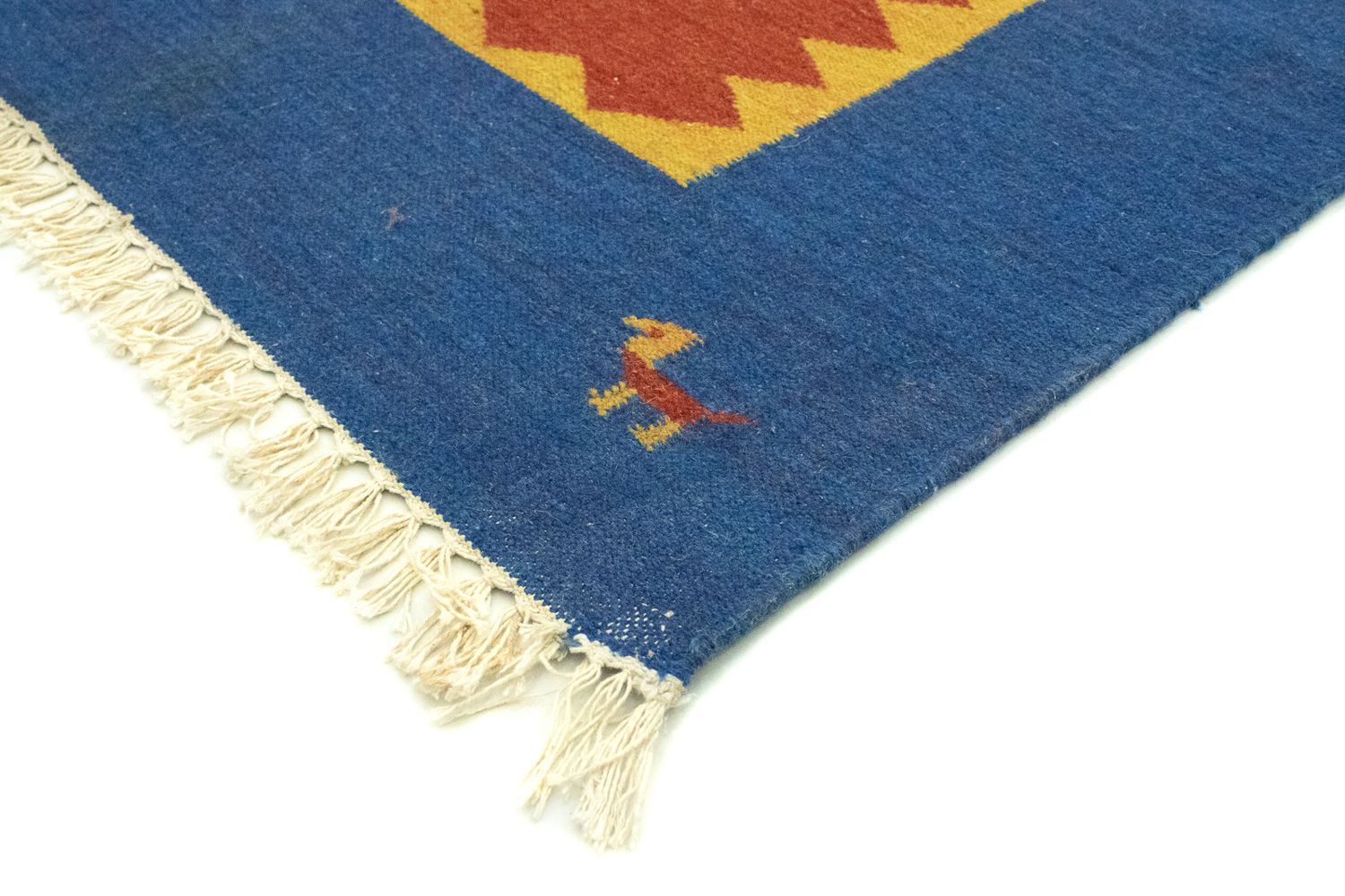 Alfombra Kelim - Tendencia - 300 x 200 cm - naranja