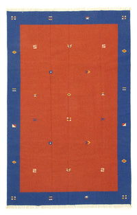 Alfombra Kelim - Tendencia - 300 x 200 cm - rojo