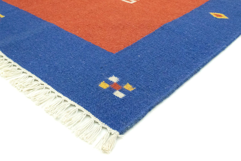 Alfombra Kelim - Tendencia - 300 x 200 cm - rojo