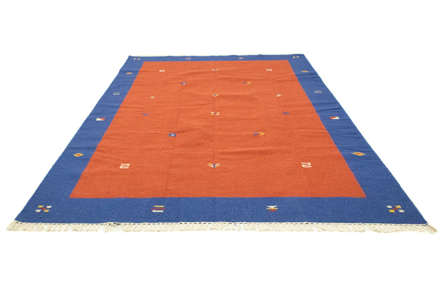Alfombra Kelim - Tendencia - 300 x 200 cm - rojo