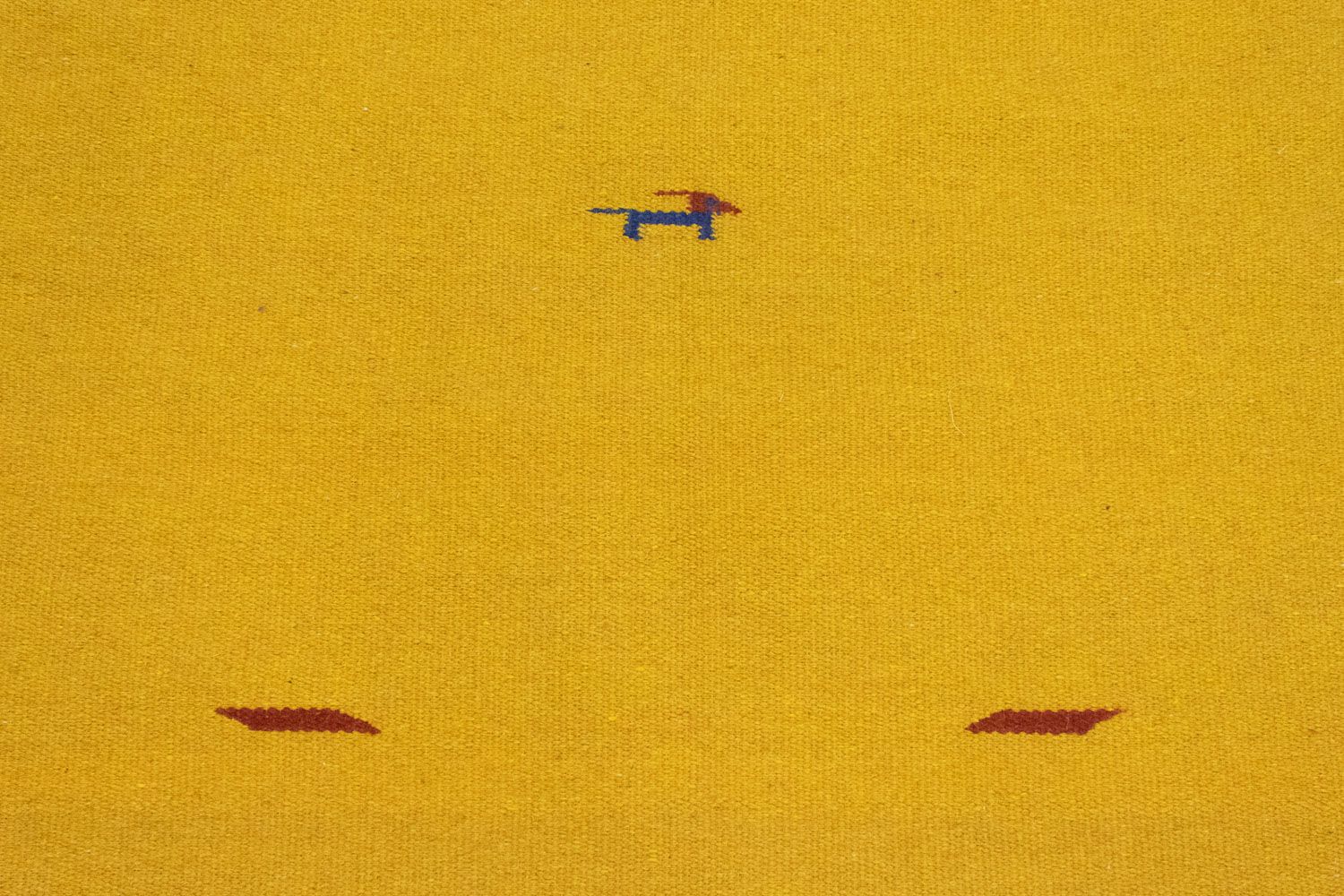 Alfombra Kelim - Tendencia - 180 x 120 cm - amarillo