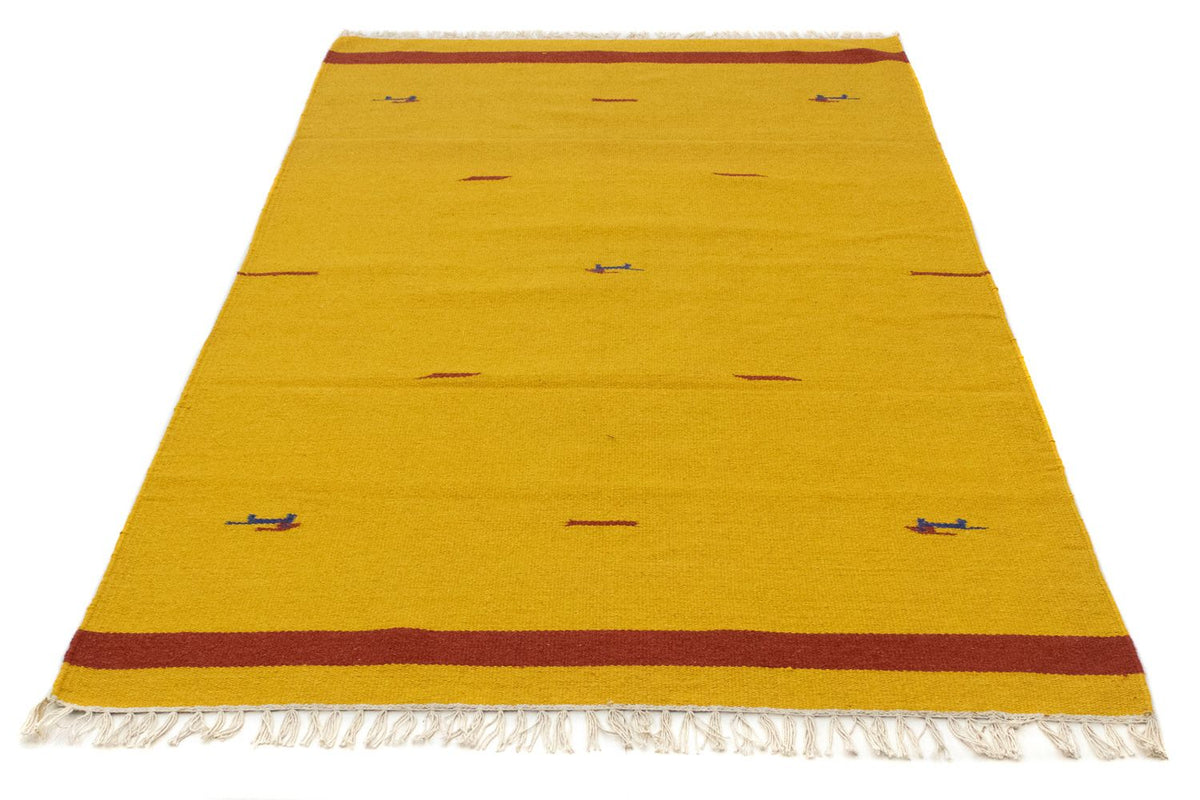 Alfombra Kelim - Tendencia - 180 x 120 cm - amarillo