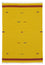 Alfombra Kelim - Tendencia - 180 x 120 cm - amarillo