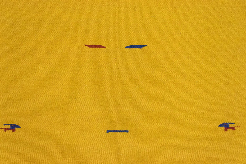 Alfombra Kelim - Tendencia - 180 x 120 cm - amarillo