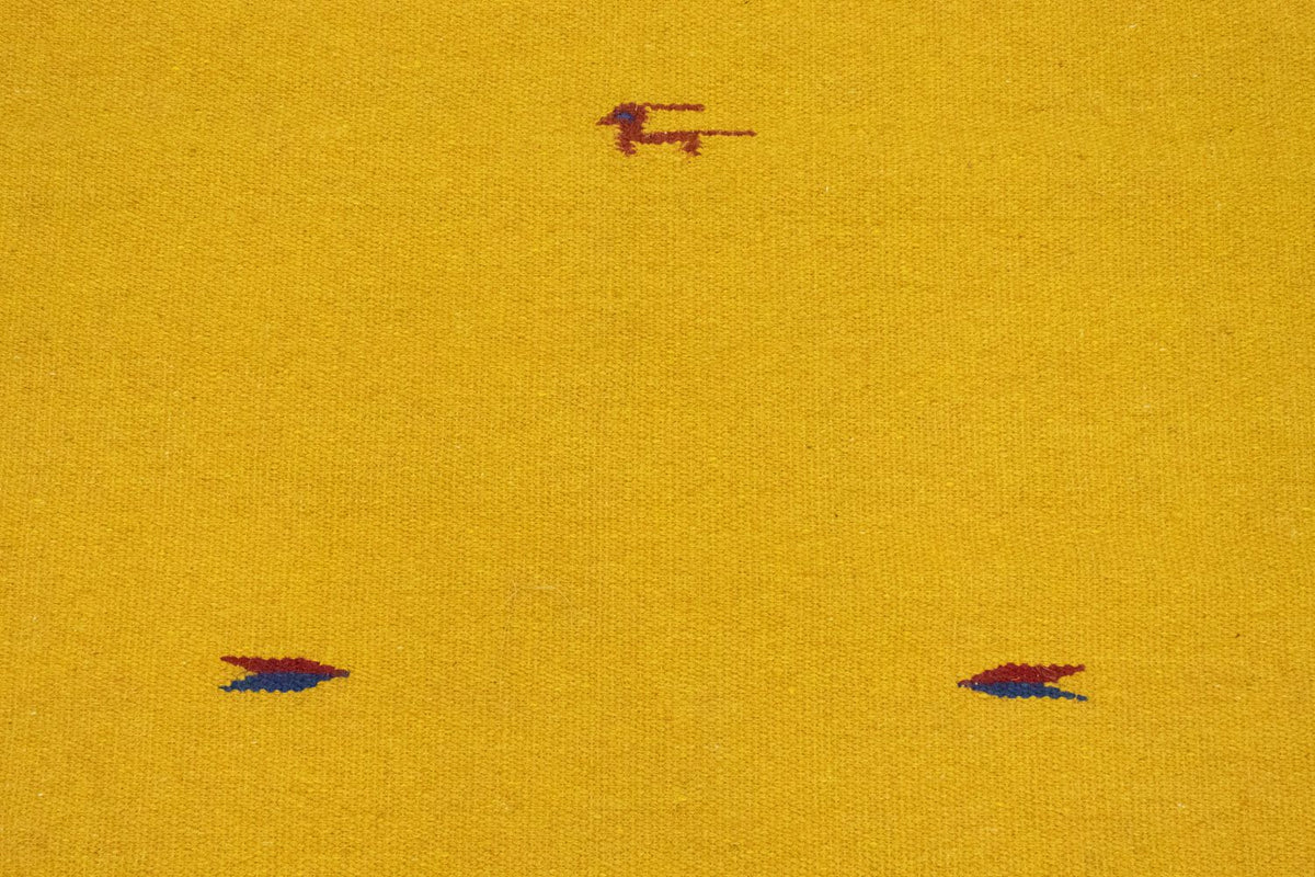 Alfombra Kelim - Tendencia - 180 x 120 cm - amarillo