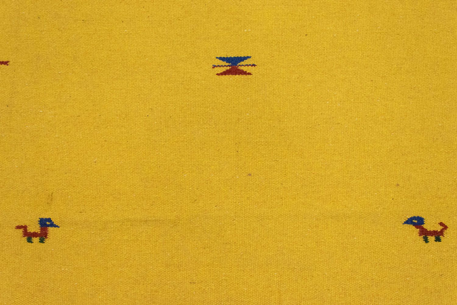 Alfombra Kelim - Tendencia - 180 x 120 cm - amarillo