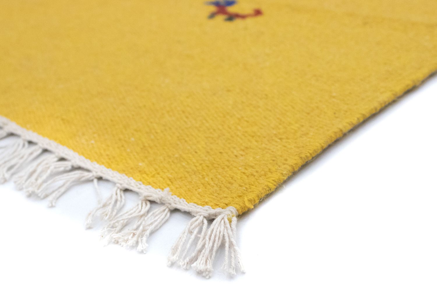 Alfombra Kelim - Tendencia - 180 x 120 cm - amarillo