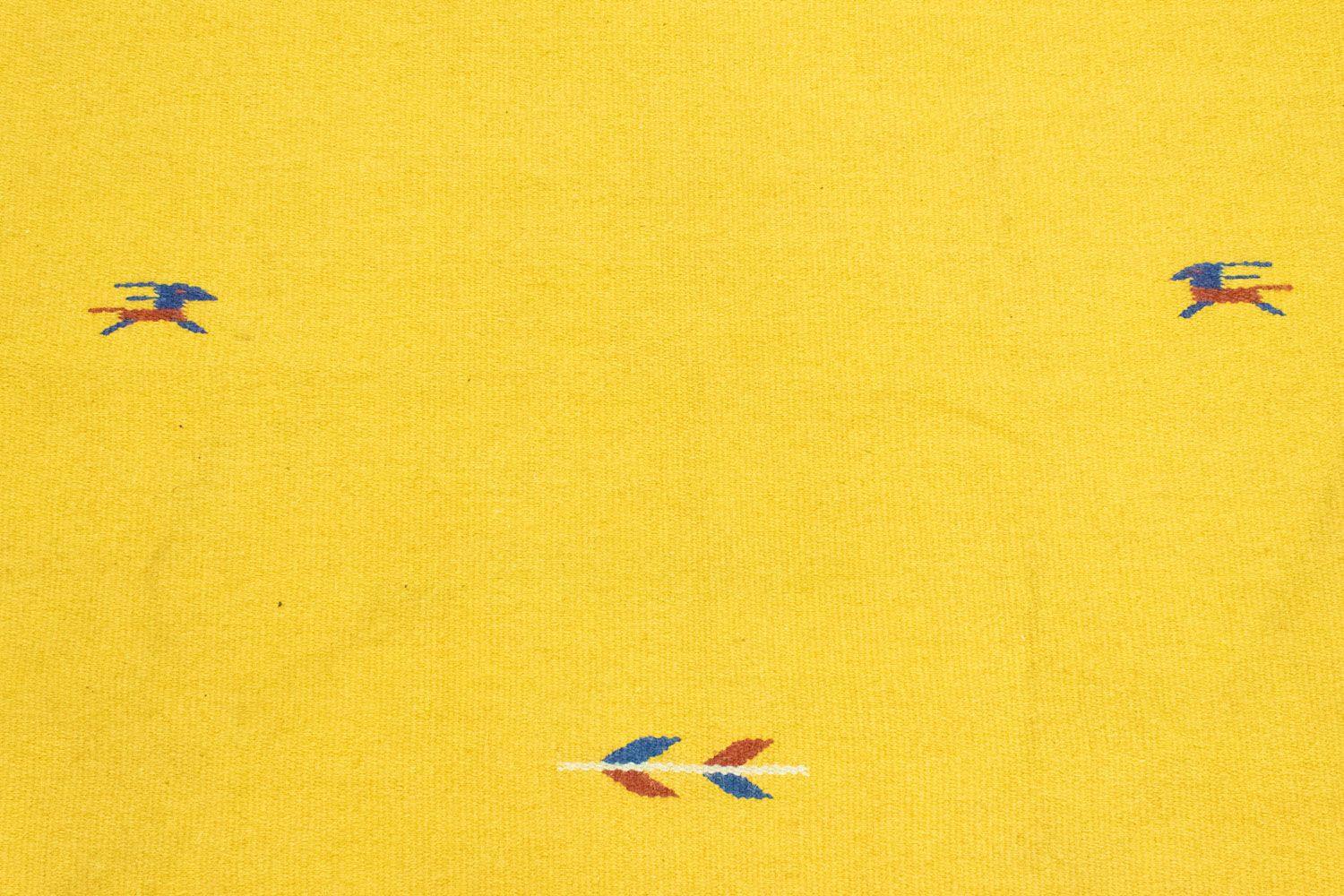 Alfombra Kelim - Tendencia - 180 x 120 cm - amarillo