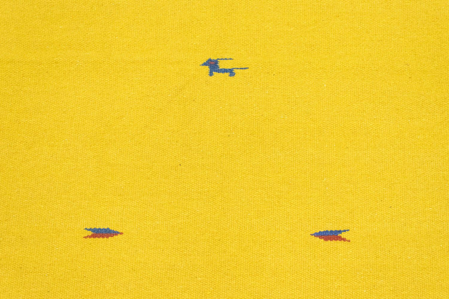Alfombra Kelim - Tendencia - 180 x 120 cm - amarillo
