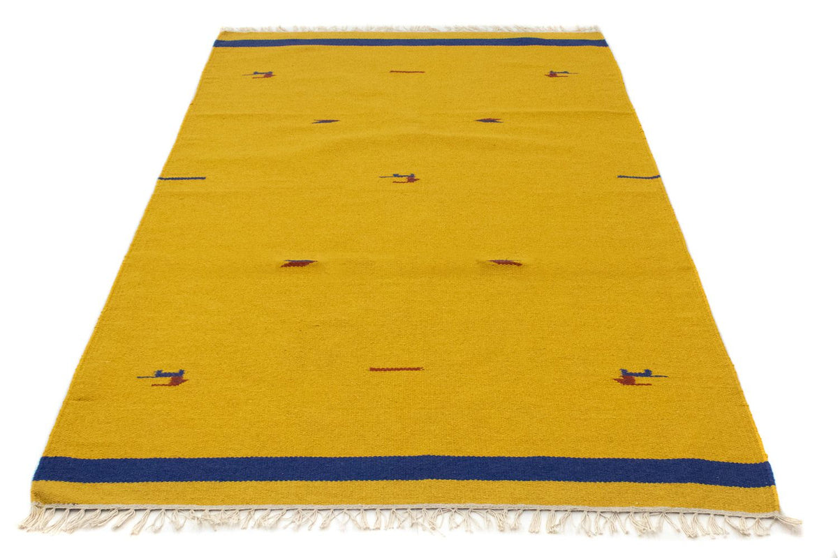 Alfombra Kelim - Tendencia - 180 x 120 cm - amarillo