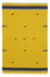 Alfombra Kelim - Tendencia - 180 x 120 cm - amarillo