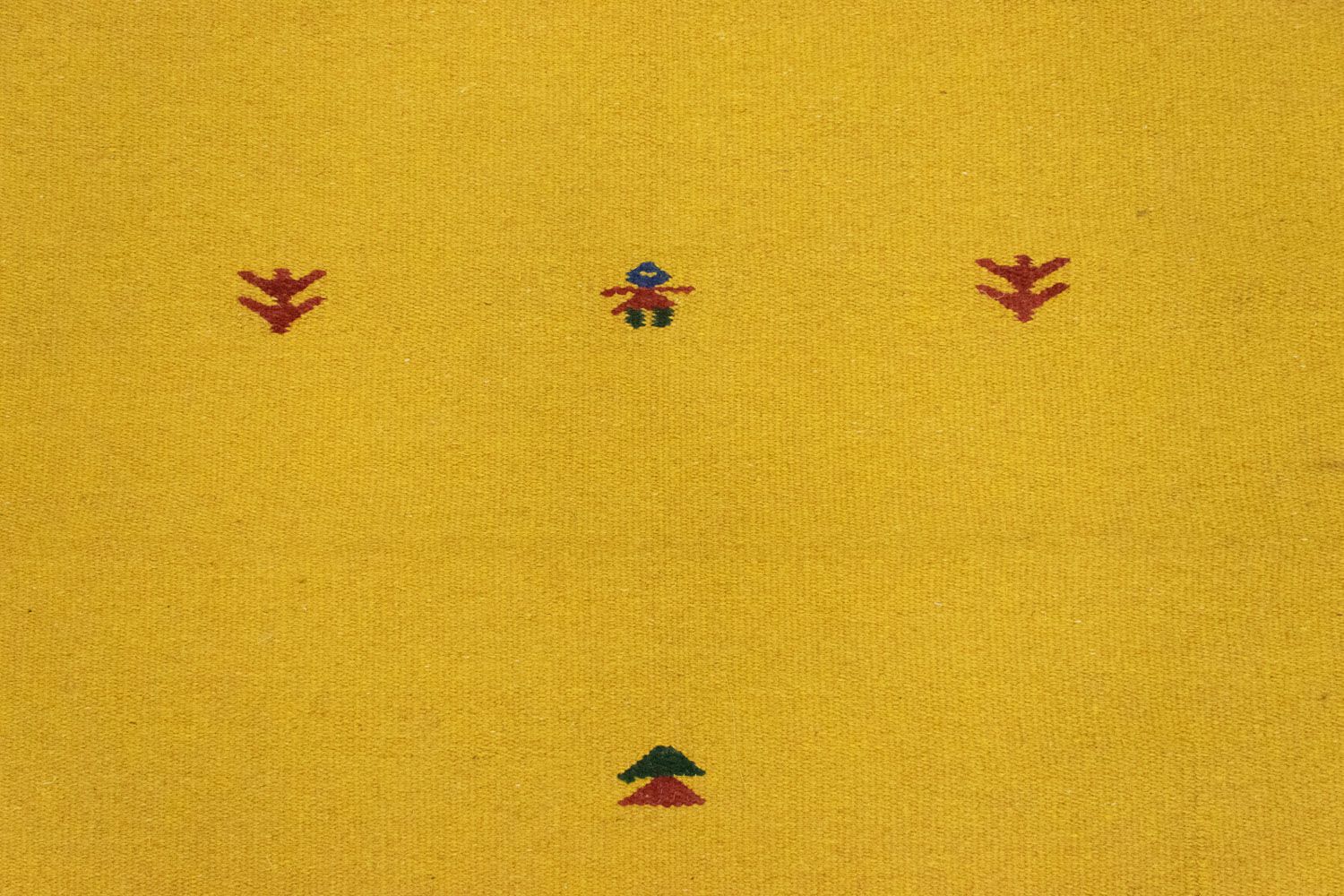 Alfombra Kelim - Tendencia - 180 x 120 cm - amarillo