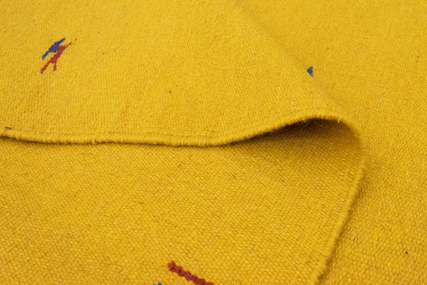 Alfombra Kelim - Tendencia - 180 x 120 cm - amarillo