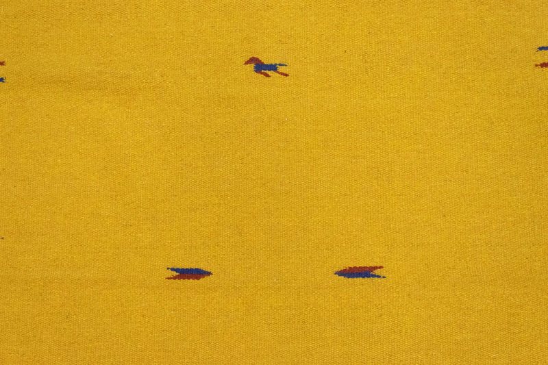 Alfombra Kelim - Tendencia - 180 x 120 cm - amarillo