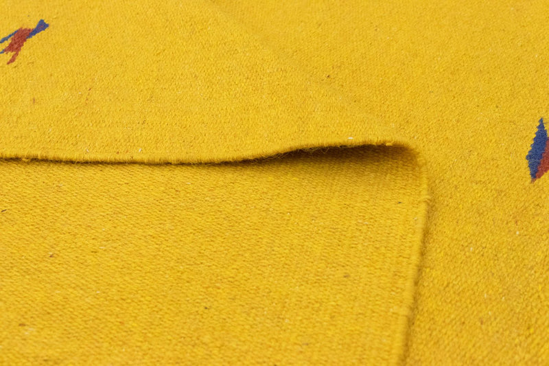 Alfombra Kelim - Tendencia - 180 x 120 cm - amarillo