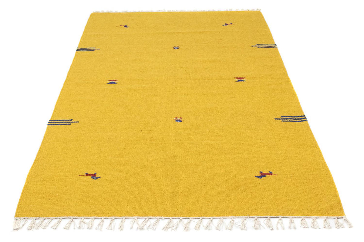 Alfombra Kelim - Tendencia - 180 x 120 cm - amarillo