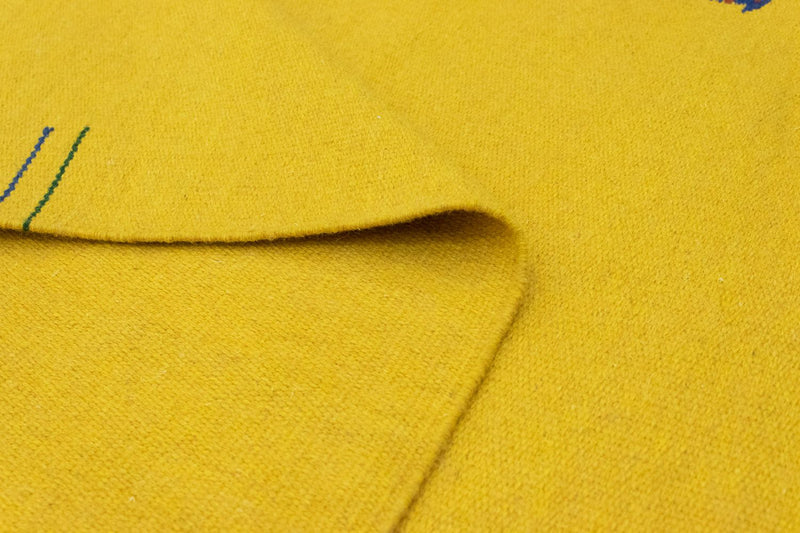 Alfombra Kelim - Tendencia - 180 x 120 cm - amarillo