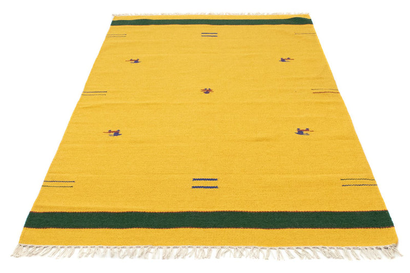 Alfombra Kelim - Tendencia - 180 x 120 cm - amarillo
