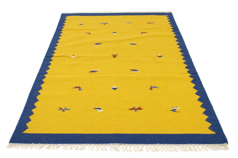 Alfombra Kelim - Tendencia - 180 x 120 cm - amarillo