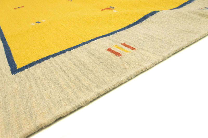 Alfombra Kelim - Tendencia - 300 x 200 cm - amarillo