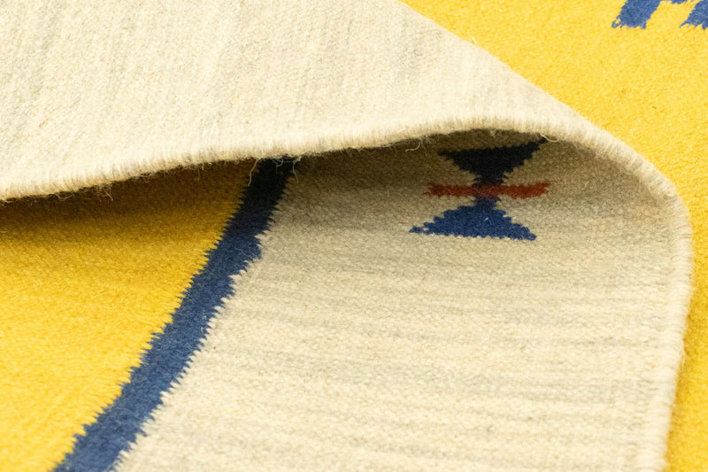 Alfombra Kelim - Tendencia - 300 x 200 cm - amarillo