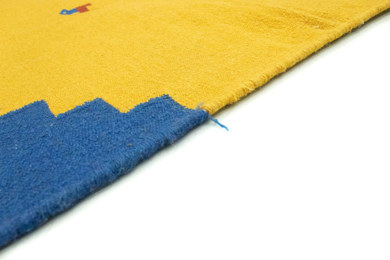 Alfombra Kelim - Tendencia - 300 x 200 cm - amarillo