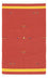 Alfombra Kelim - Tendencia - 180 x 120 cm - rojo