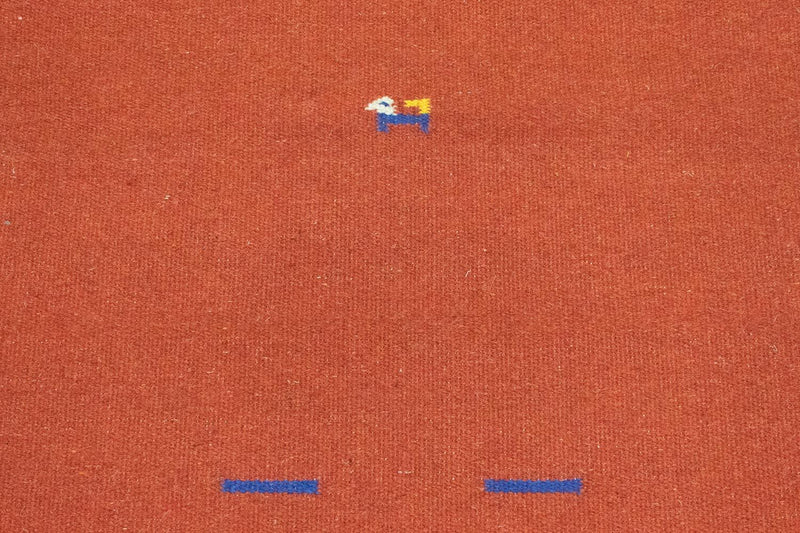 Alfombra Kelim - Tendencia - 180 x 120 cm - rojo