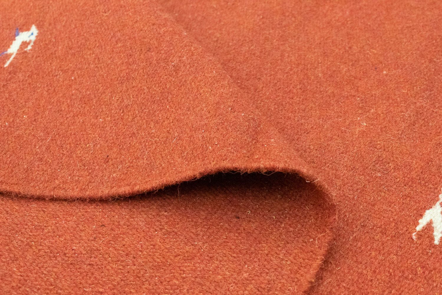 Alfombra Kelim - Tendencia - 180 x 120 cm - rojo
