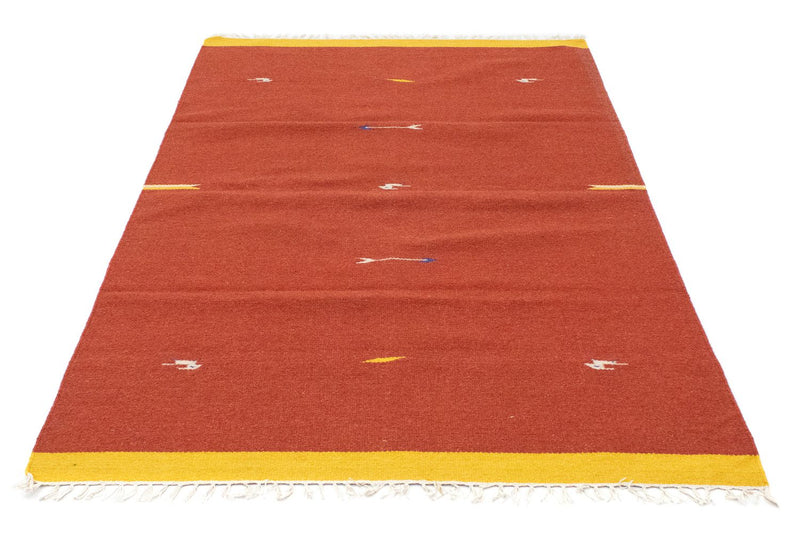 Alfombra Kelim - Tendencia - 180 x 120 cm - rojo