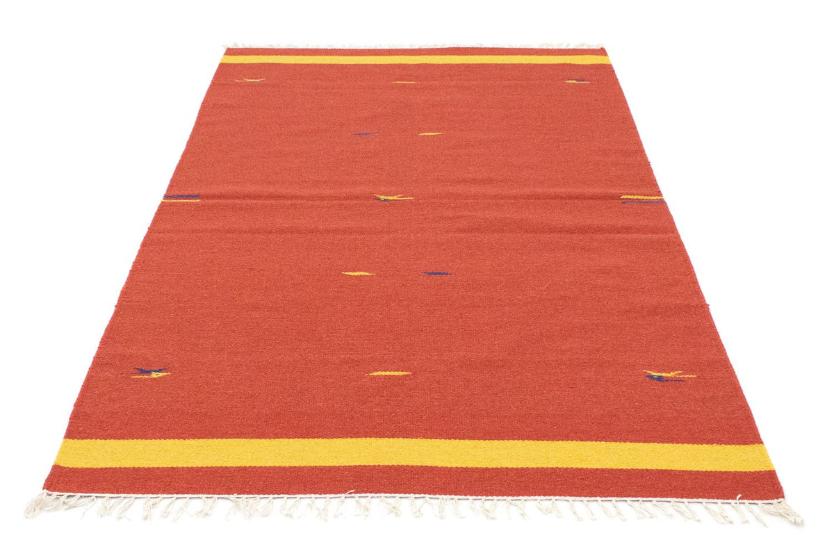 Alfombra Kelim - Tendencia - 180 x 120 cm - rojo