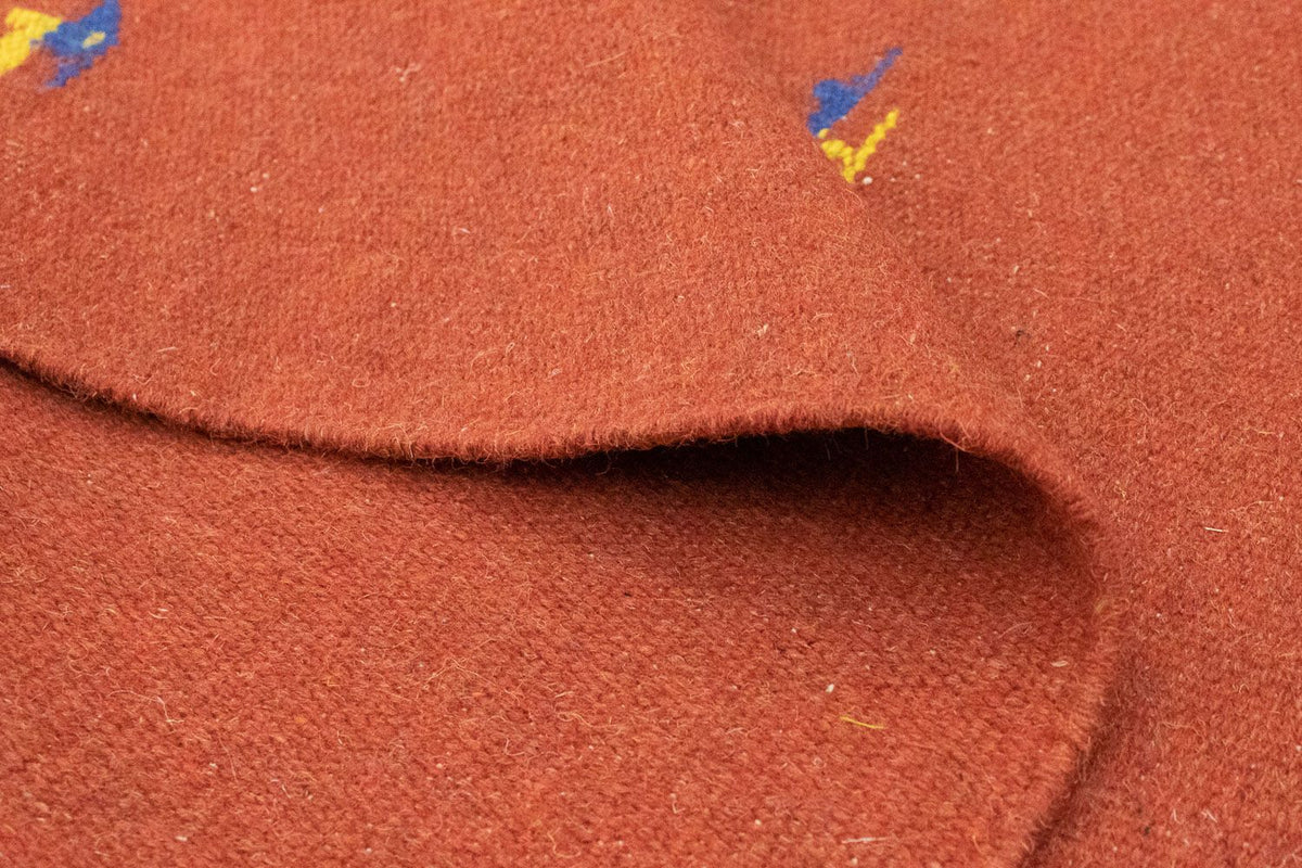 Alfombra Kelim - Tendencia - 180 x 120 cm - rojo