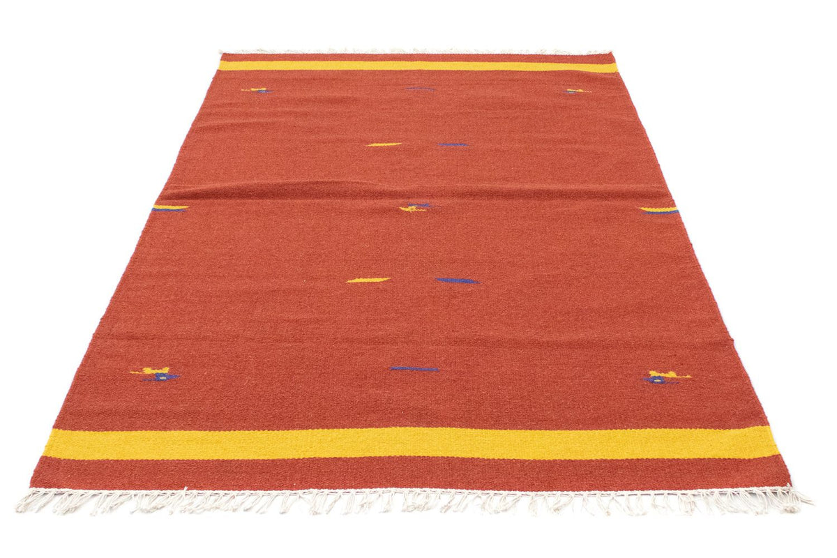Alfombra Kelim - Tendencia - 180 x 120 cm - rojo