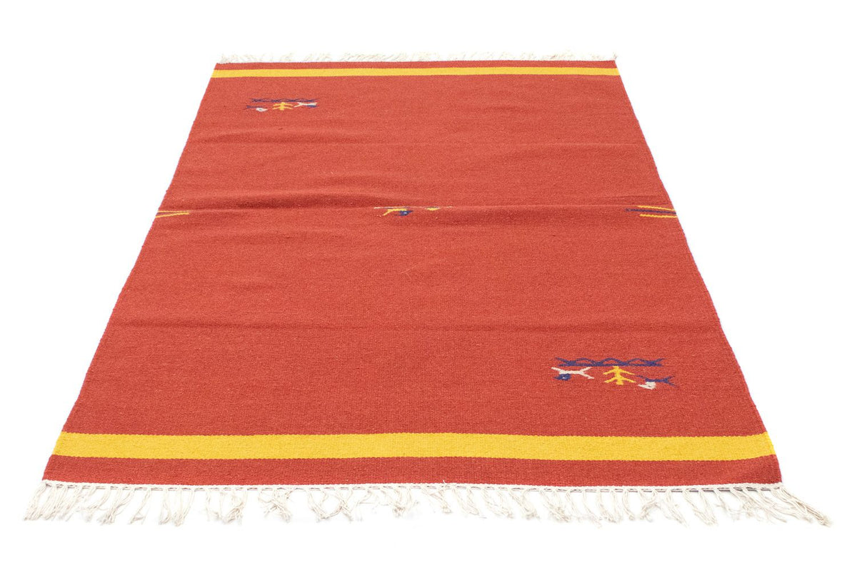 Alfombra Kelim - Tendencia - 180 x 120 cm - rojo