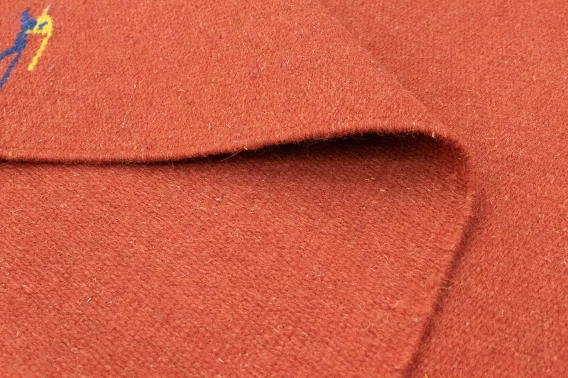 Alfombra Kelim - Tendencia - 180 x 120 cm - rojo