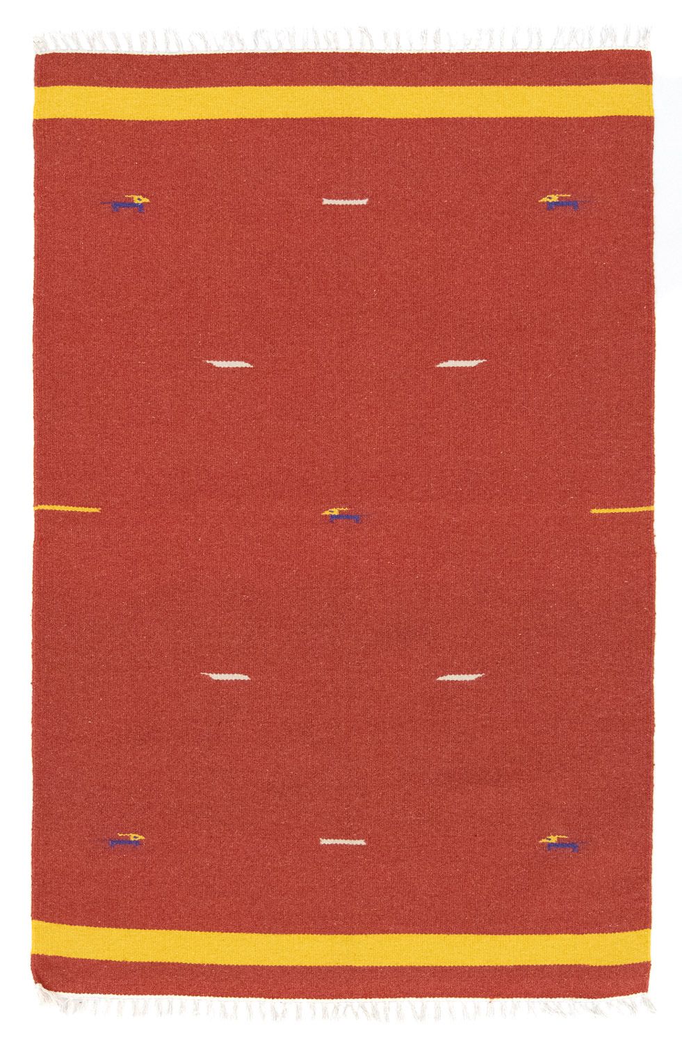 Alfombra Kelim - Tendencia - 180 x 120 cm - rojo
