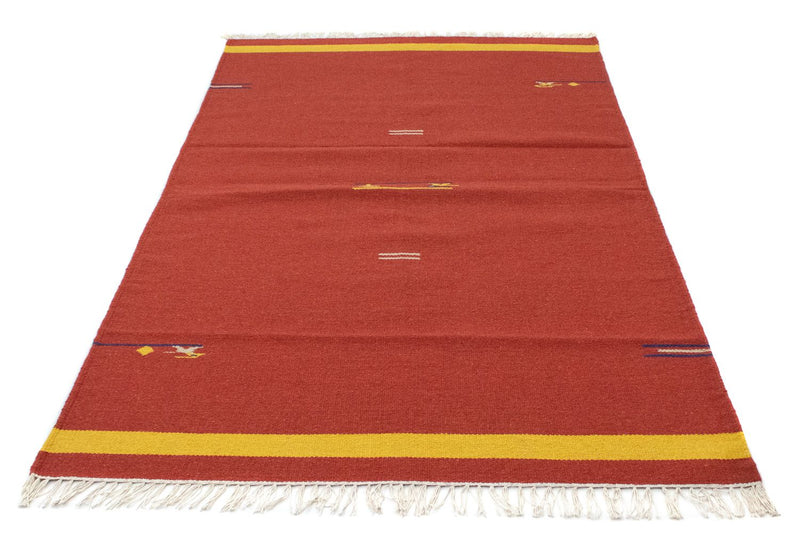 Alfombra Kelim - Tendencia - 180 x 120 cm - rojo