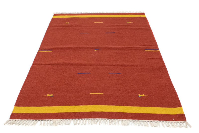Alfombra Kelim - Tendencia - 180 x 120 cm - rojo