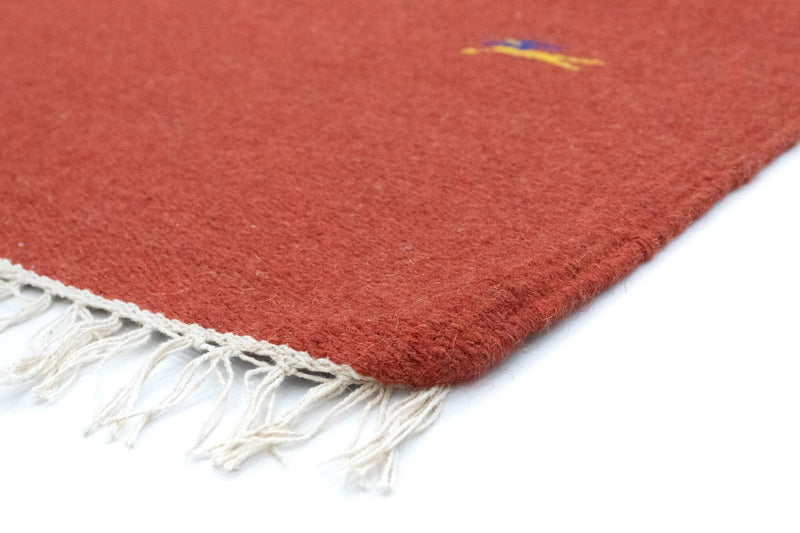 Alfombra Kelim - Tendencia - 180 x 120 cm - rojo