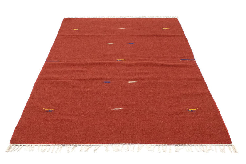 Alfombra Kelim - Tendencia - 180 x 120 cm - rojo