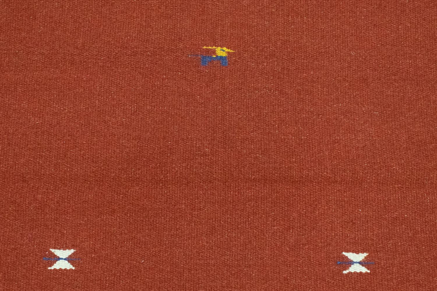 Alfombra Kelim - Tendencia - 180 x 120 cm - rojo