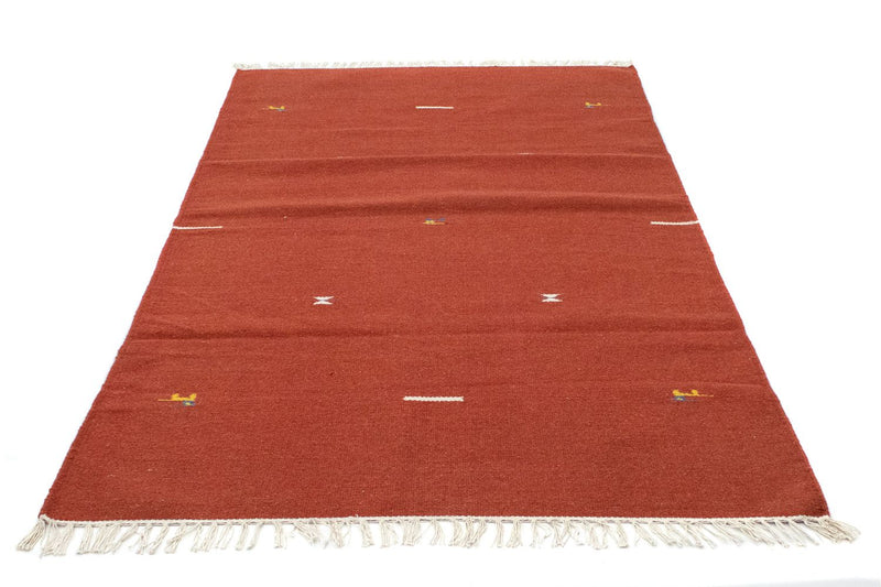 Alfombra Kelim - Tendencia - 180 x 120 cm - rojo