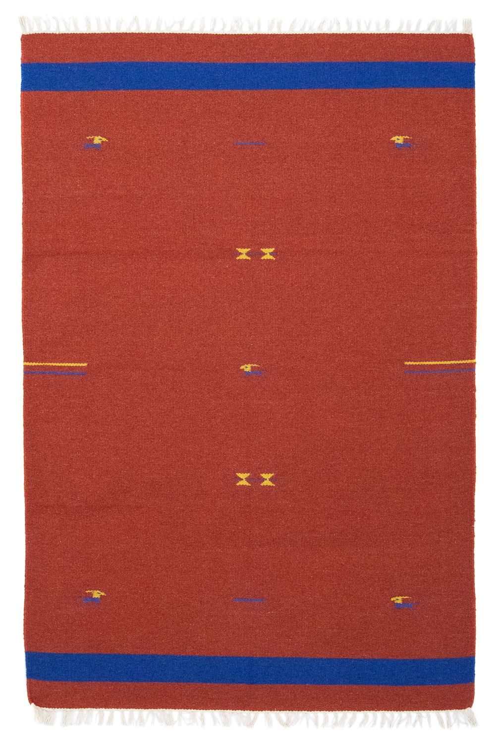 Alfombra Kelim - Tendencia - 180 x 120 cm - rojo