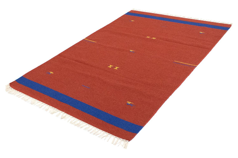 Alfombra Kelim - Tendencia - 180 x 120 cm - rojo