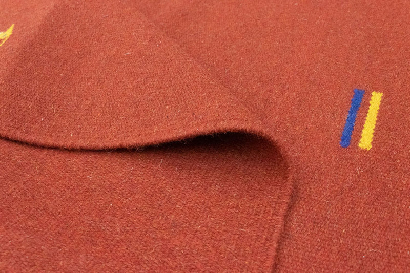 Alfombra Kelim - Tendencia - 180 x 120 cm - rojo