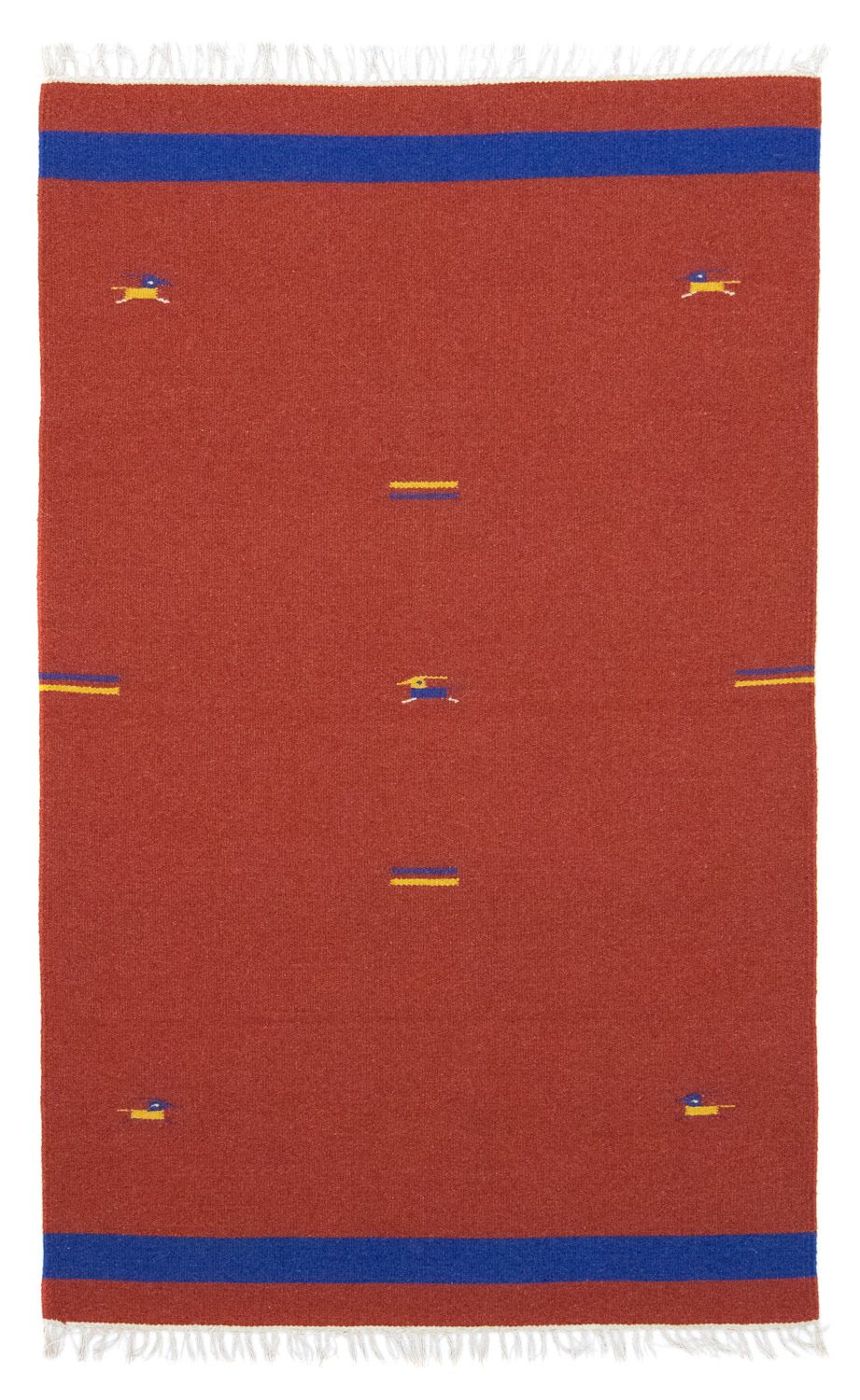 Alfombra Kelim - Tendencia - 180 x 120 cm - rojo
